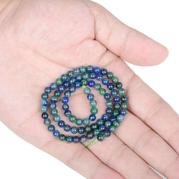 AD Beads Natural Gemstone Round Loose Beads 15" - Image 3