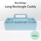 BLUE GINKGO Stackable Organizer Caddy, L-Rectangle, Made in Korea | Portable. - Image 2