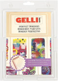 Gelli Arts Border Printing Kit – 4"x6" Gel Plate and Placement Tool, Reusable by GelliArts
