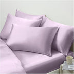 100% Mulberry Silk Pillowcase for Hair and Skin Made in USA, Pure 22 Momme Silk - Image 2