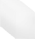 White EVA Foam Sheets for Crafts, 15 Pack, 9 x 12 Inch, 2mm Thickness – Ideal by Ader+Products