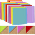 Cindeer 24 Pcs 8 x 8 Inch Colored Cast Acrylic Sheets 0.08'' Thick/ 2mm by Cindeer