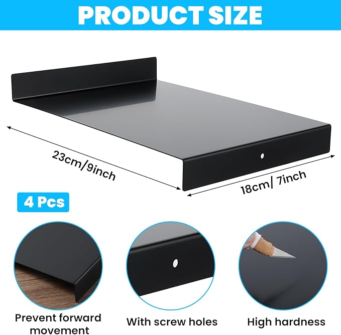 4 Pcs Bench Hook Metal Inking Plate - Image 2