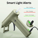 Tilswall Cordless Hot Glue Gun, Fast Preheating, Glue Gun and Sticks Set - Image 7
