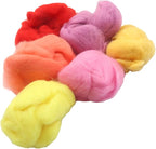 Needle Felting Wool Set, 8 Colors | 10g Each Pack, 2.8 Oz Total, Roving Yarn - Image 5