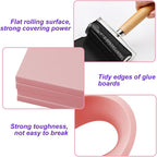 4 Pcs Rubber Carving Linoleum Blocks 4x6 Inch Rectangular Rubber Stamp Carving - Image 4