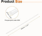 HARFINGTON 10pcs Hot Glue Sticks 0.28" Dia x 11.81" Long EVA Mini Hot Melt - Image 2