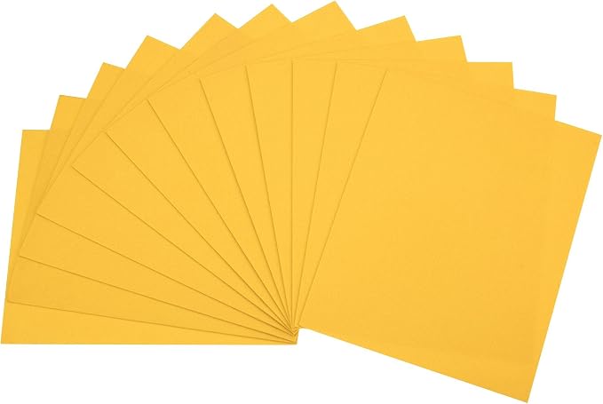 uxcell Yellow EVA Foam Sheets 11 x 8 inch 1.7mm Thickness by uxcell