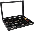 Wudygirl Earring Organizer 24 Grid Jewelry Organizer by Wudygirl