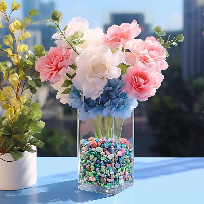 0.88 LB Colored Pea Gravel, Succulent Cactus Topper Dressing Pebbles, 3-5mm | - Image 7
