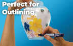 Pebeo Vitrea 160 Assorted Glossy Glass Paint Markers - Image 6