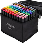 ATOPSTAR 80 Colors Alcohol Markers Pens Artist Drawing Art by ATOPSTAR
