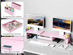 Spacrea Metal Desk Organizers and Accessories, Dual Monitor Stand Riser - Image 4