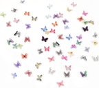 90Pcs Mini Resin Butterflies, Miniature Little Butterfy Decoration, Tiny - Image 7