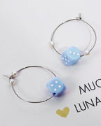 Tupalizy 10mm Acrylic Dice Beads Small 6 Sided Dice Charms - Image 6