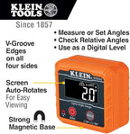 Klein Tools 935DAG Digital Electronic Level and Angle Gauge, Measures 0 - Image 2