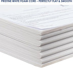 Foam Board Trifold 52 x 40 x 3/16", Large Foam Core Poster Board | 5 Pack - Image 7