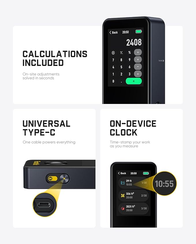Fanttik Neo A11 Pro Laser Measure, Bubble Level - Image 7
