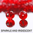 Crystal Glass Beads for Jewelry Making, 10 mm, Sparkly and Shiny, - Image 6