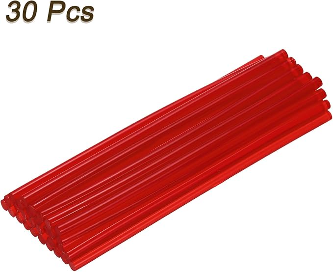uxcell 30pcs 7mm x 200mm Mini Hot Glue Sticks - Image 3