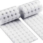 Self Adhesive Dots, Strong Adhesive 500PCS 0.59" Diameter Sticky Back Nylon Dots by RenaChris