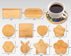 Lanyani 10pcs Wooden Assorted Shapes Mosaic Bases - Image 3