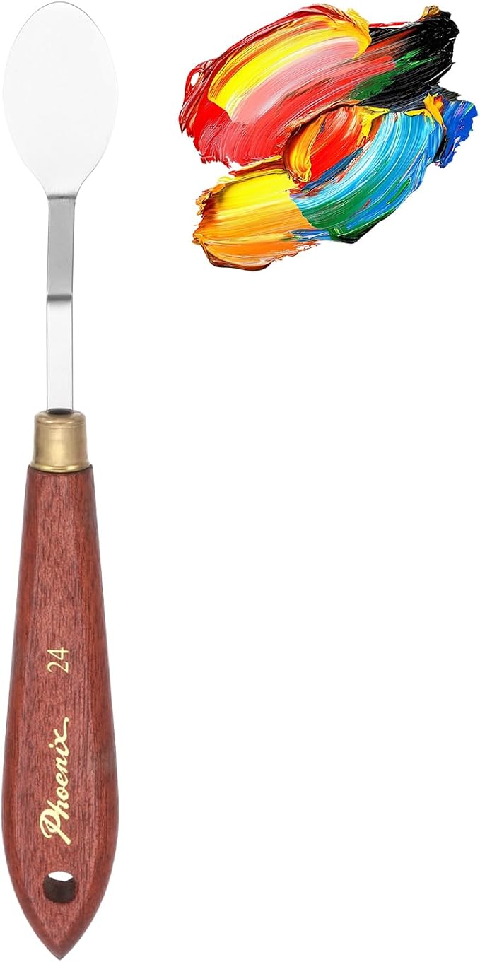 MECCANIXITY Pack of 1 Palette Knife No.24, 7.5" Long Palette Knives by MECCANIXITY