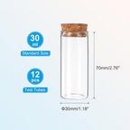 PATIKIL 30ml Test Tubes - Image 2