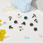 MUCUNNIA 2pcs 50mm 3D Glitter Safety Eyes - Image 7