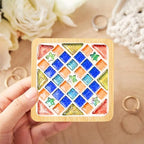 FOCCTS 6 Sets DIY Mosaic Coaster Kit - Image 4