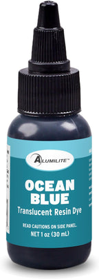 Alumilite Liquid Dye Ocean Blue 1 Oz, Highly Concentrated Dye by Alumilite