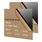 1/8 Thick 8 x 10 inch Acrylic Sheets by gdhwcxl