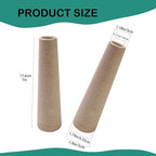 10Pcs Wool Winding Tube Cardboard Cones Wool Winder Wool Winding Paper Tube - Image 2