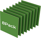 8 Pack Forest Green Basswood for Laser Cutting, for Laser Engraving, DIY Craft by Creatorally