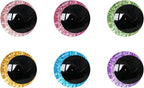 MUCUNNIA 120pcs 12mm 3D Glitter Safety Eyes by MUCUNNIA