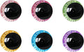 MUCUNNIA 10pcs 45mm 3D Glitter Safety Eyes by MUCUNNIA