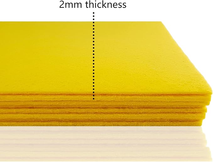 Jtnohx Stiff Felt, 2mm Thick Felt Sheets - Image 4