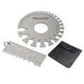 YESWELDER Round Dual Sided Metal Sheet Gage & Metal Sheet Thickness Gauge 2pk by YESWELDER