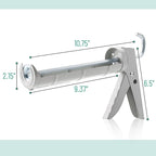 Bates- Caulking Silicone Gun, 10:1 Thrust Ratio, Hand Caulking Guns, No Drip - Image 2