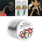 Anezus 12 Gauge Aluminum Wire 100 Feet - 2mm Metal Armature Bendable Sculpting - Image 6