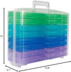 novelinks Photo Storage Box and 16 Inner 4" x 6" Photo Storage Containers | - Image 8