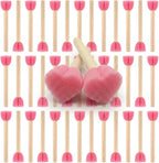 Heart-Shaped Sponge Paint Brush Set by Unknown