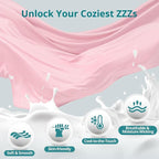 Sasttie Pregnancy Pillows for Sleeping, U Shaped Cooling Full Body Pillow - Image 4