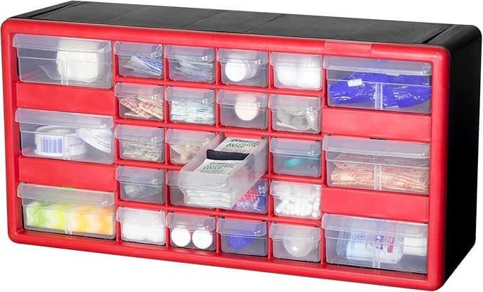 Akro-Mils 26-Drawer Plastic Drawer Storage Cabinet - Image 11