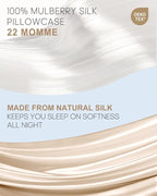 THXSILK Set of 2 100% Mulberry Silk Pillowcase - Image 4