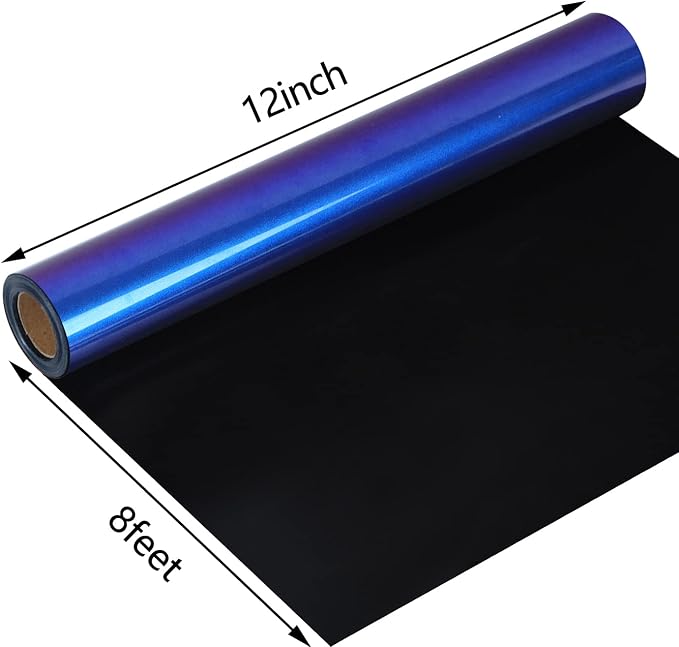 guangyintong Chameleon Heat Transfer Vinyl HTV Rolls, Changing Color HTV Vinyl - Image 2