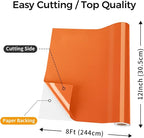 IModeur Glossy Orange Permanent Vinyl - Image 2