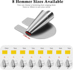 TIGARI Rolled Hem Presser Foot, Sewing Rolled Hemmer Foot, 7/8/9/10mm Size - Image 3