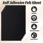 Biaungdo 6 Pcs 8 x 12 Inch Felt Fabric Sheets, - Image 6