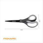 Fiskars 8" Non-Stick Titanium SoftGrip All Purpose Scissors - Image 6